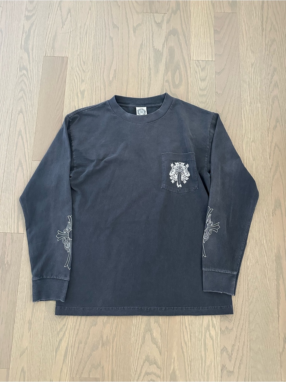 Vintage Chrome Hearts Dagger Longsleeve Shirt